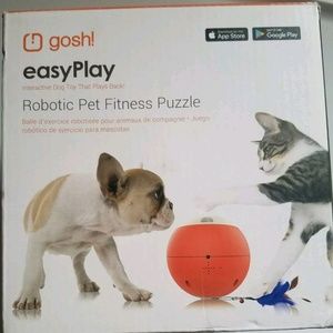 New in box Gosh! easyplay robotic pet toy webcam